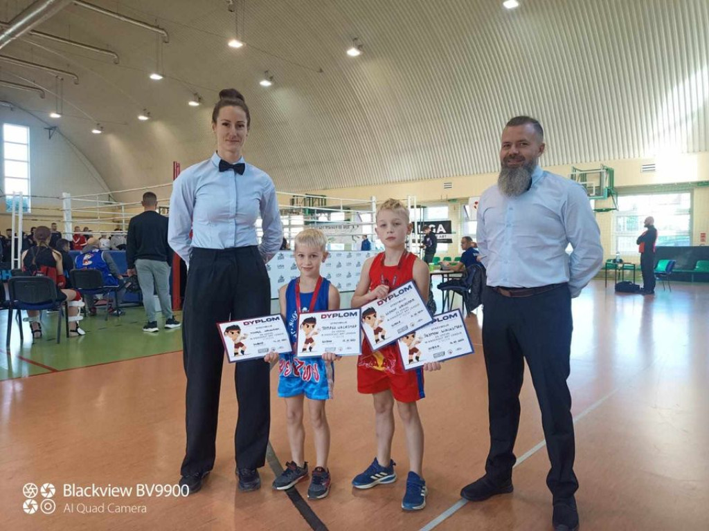 Dwa złote medale zawodników Muay Thai Jarocin