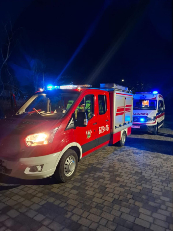 Podejrzenie udaru w Radlińcu