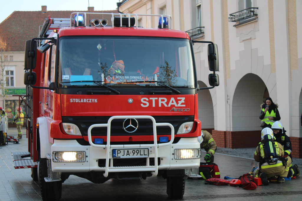 Pożar w ratuszu, kradzież i pościg za złodziejem
