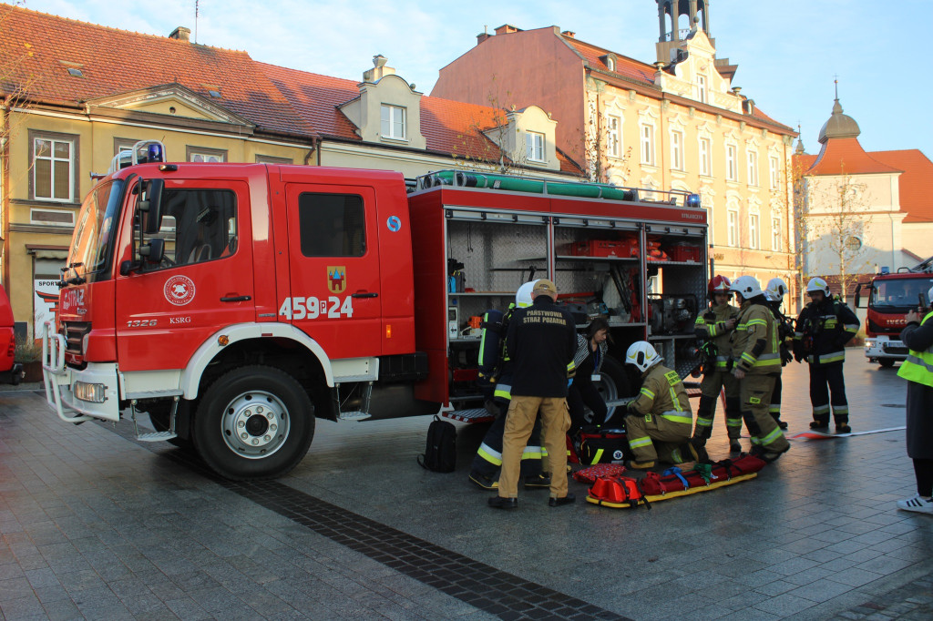 Pożar w ratuszu, kradzież i pościg za złodziejem