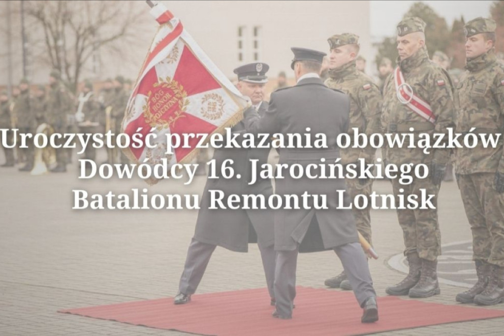 Zmiana władzy w jarocińskiej jednostce wojskowej