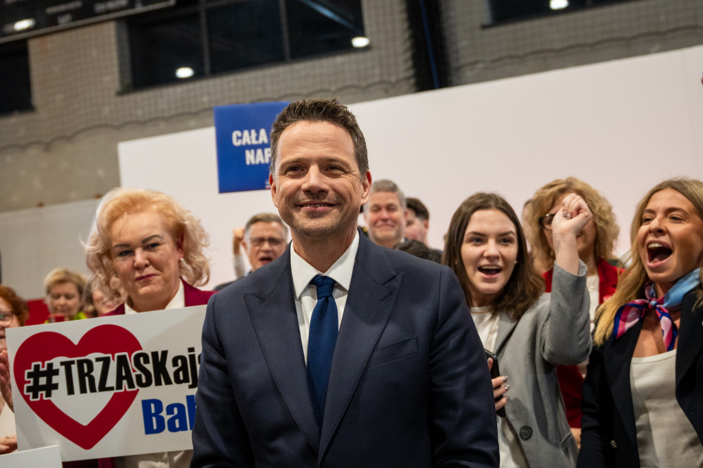 Tłumy na spotkaniu Rafała Trzaskowskiego w Jarocinie