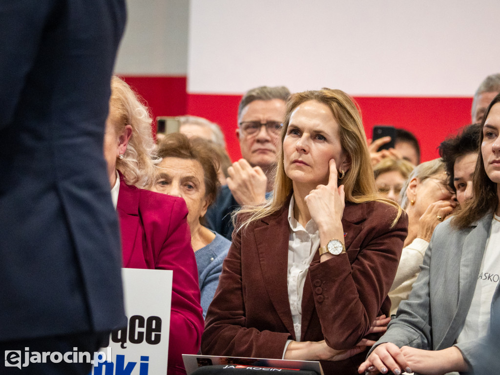 Tłumy na spotkaniu Rafała Trzaskowskiego w Jarocinie