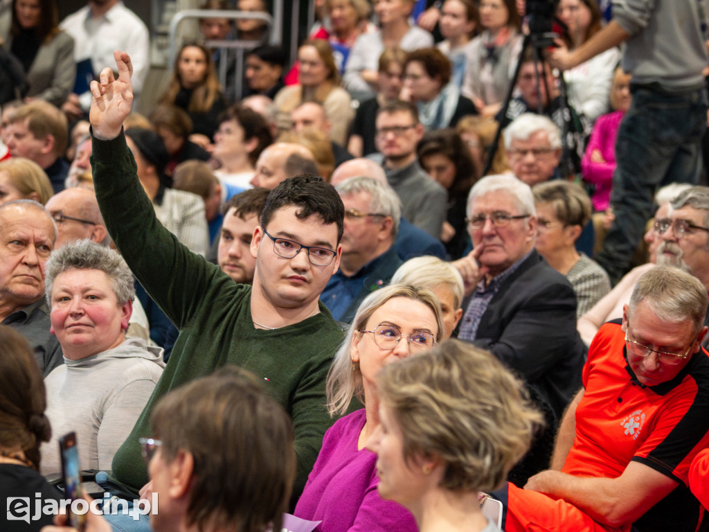 Tłumy na spotkaniu Rafała Trzaskowskiego w Jarocinie