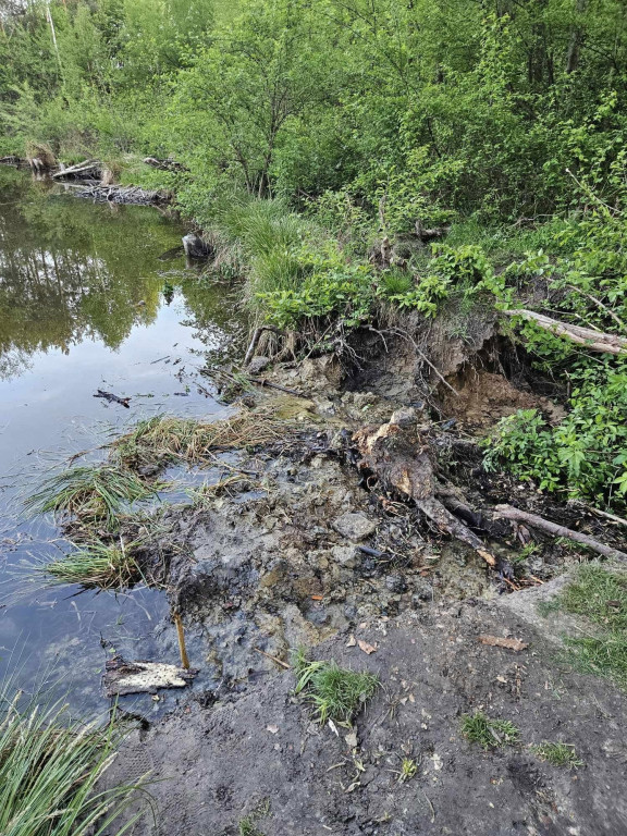 Awaria zbiornika wodnego między Wilkowyją i Bachorzewem