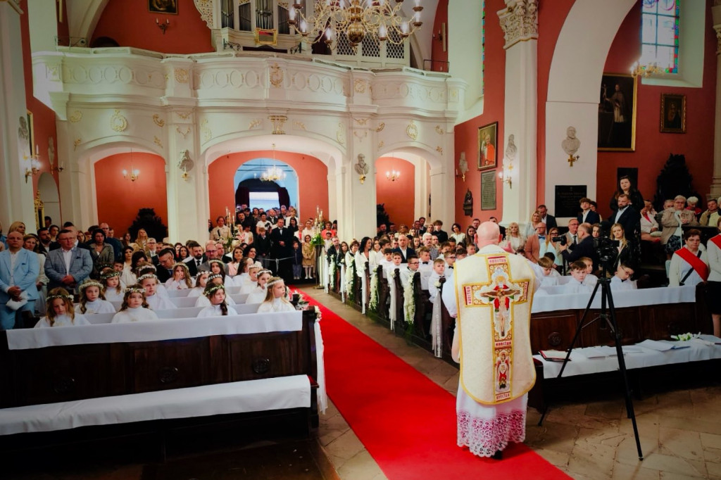 Pierwsza Komunia Święta w parafii św. Marcina w Jarocinie