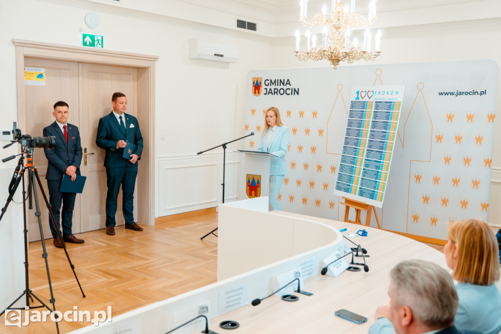 Władze Gminy Jarocin podsumowały pierwszy rok swojej kadencji