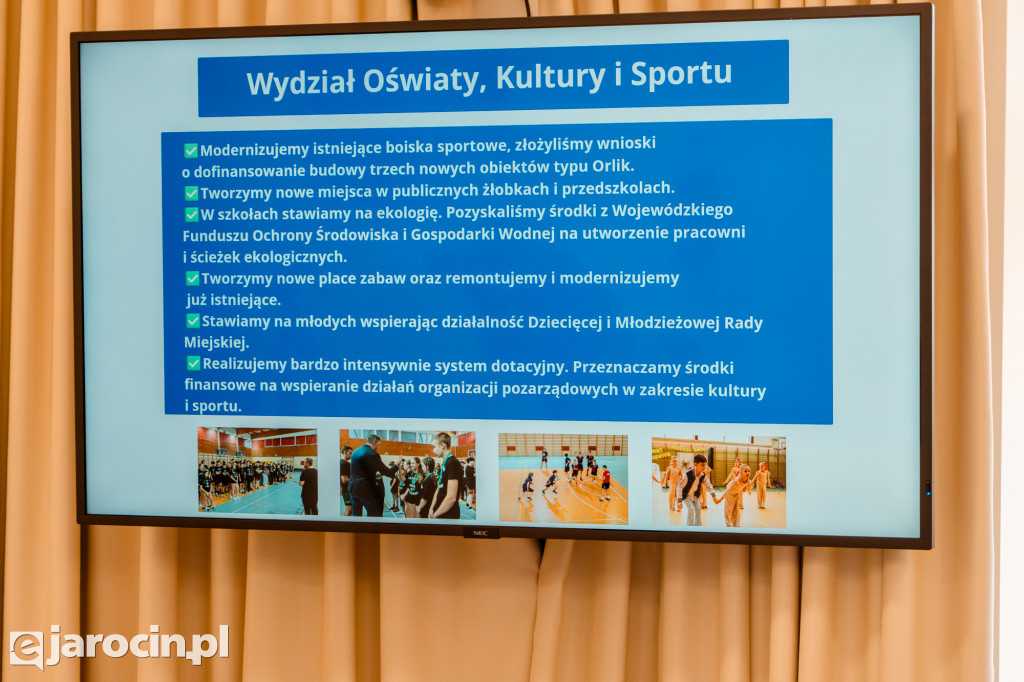Władze Gminy Jarocin podsumowały pierwszy rok swojej kadencji