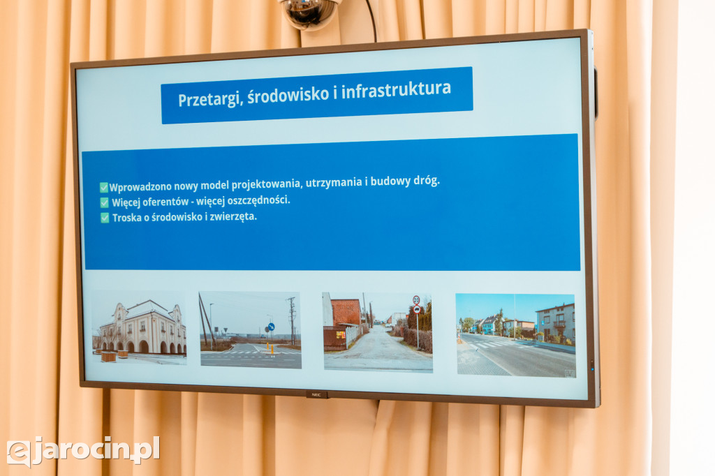 Władze Gminy Jarocin podsumowały pierwszy rok swojej kadencji