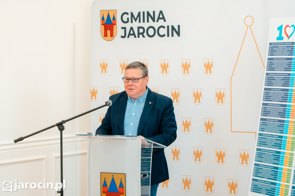 Władze Gminy Jarocin podsumowały pierwszy rok swojej kadencji