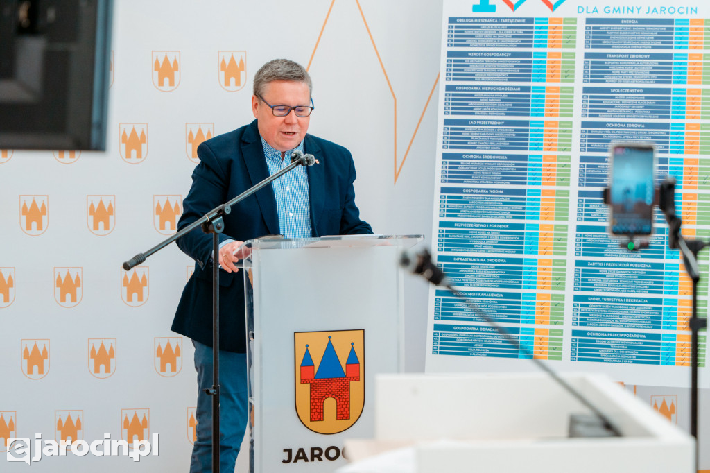 Władze Gminy Jarocin podsumowały pierwszy rok swojej kadencji