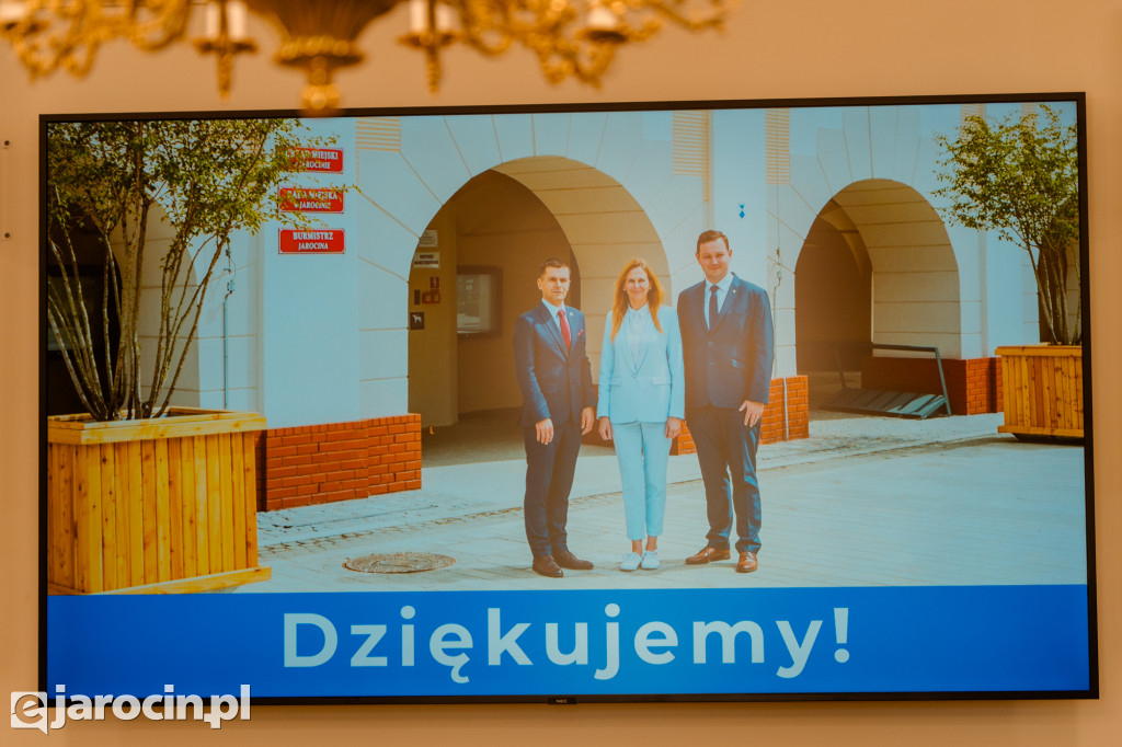 Władze Gminy Jarocin podsumowały pierwszy rok swojej kadencji
