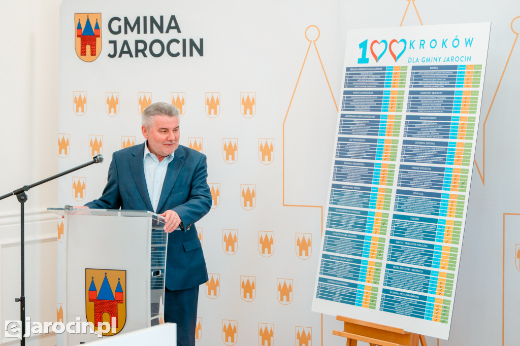 Władze Gminy Jarocin podsumowały pierwszy rok swojej kadencji