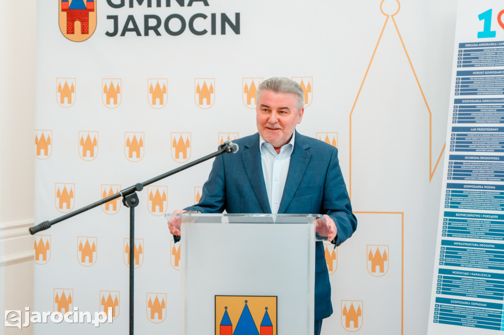 Władze Gminy Jarocin podsumowały pierwszy rok swojej kadencji