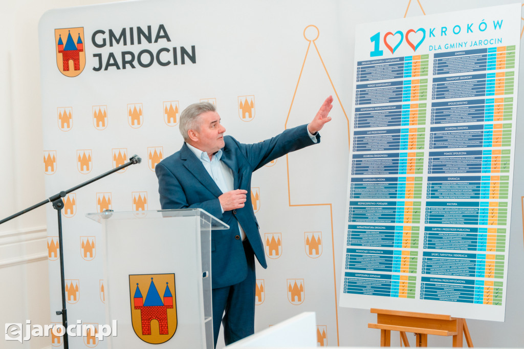 Władze Gminy Jarocin podsumowały pierwszy rok swojej kadencji