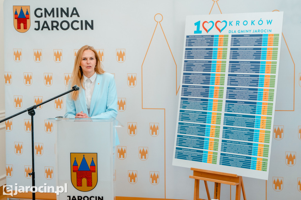 Władze Gminy Jarocin podsumowały pierwszy rok swojej kadencji