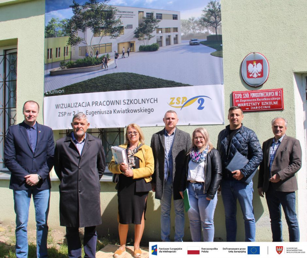 Start budowy nowej infrastruktury w ZSP nr 2 w Jarocinie
