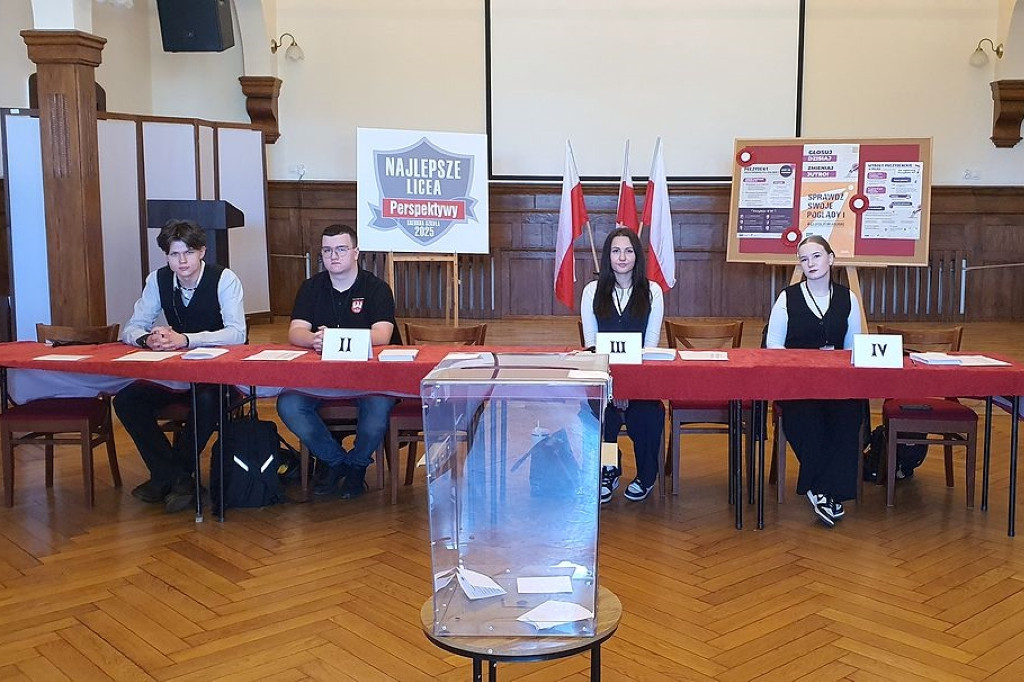Symulacja wyborów prezydenckich w LO im. T. Kościuszki w Jarocinie