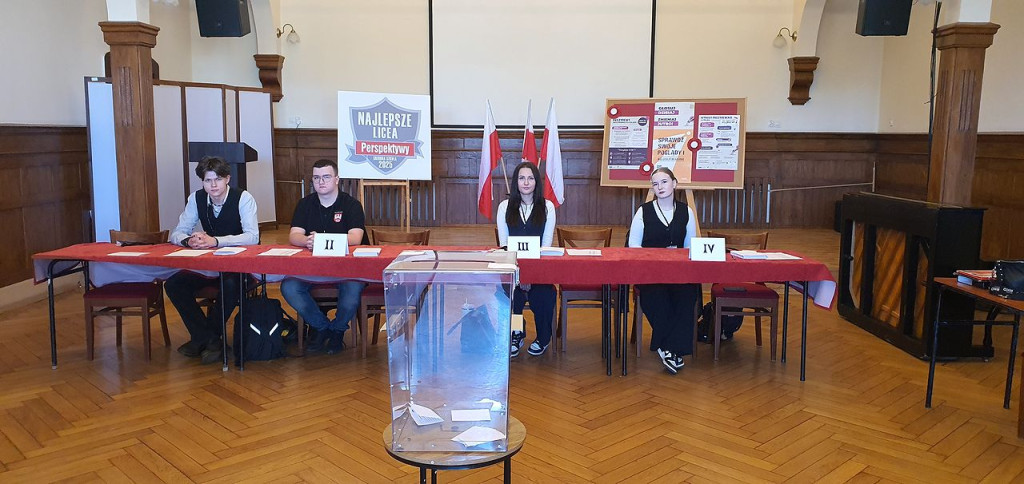 Symulacja wyborów prezydenckich w LO im. T. Kościuszki w Jarocinie
