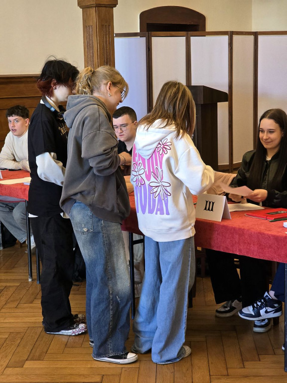 Symulacja wyborów prezydenckich w LO im. T. Kościuszki w Jarocinie