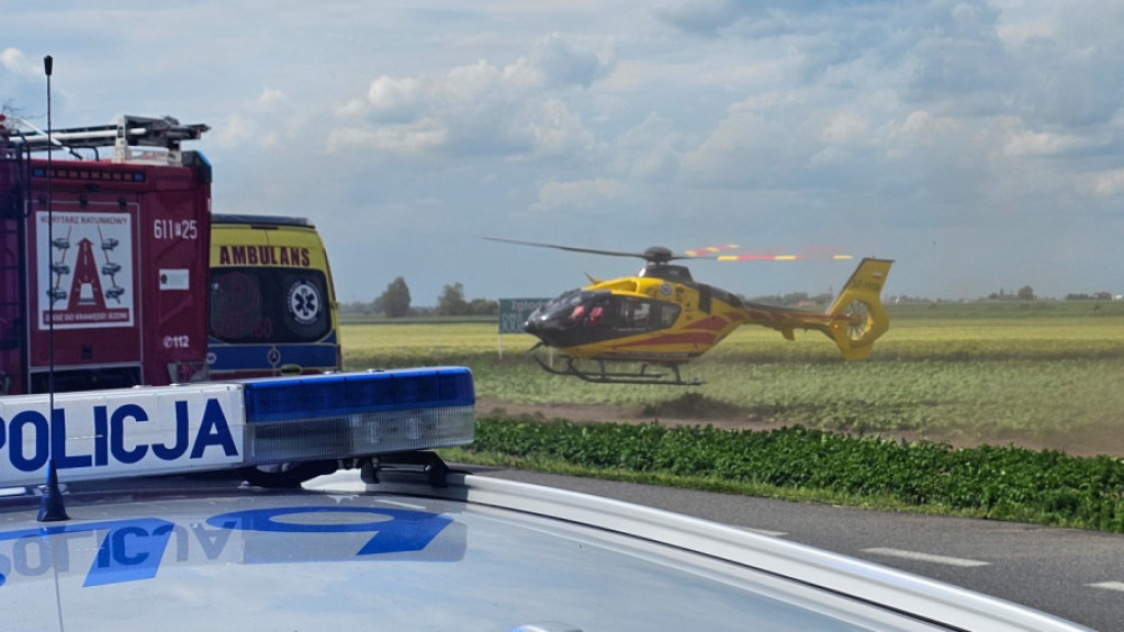 Wypadek na DK11 z udziałem mieszkańca powiatu jarocińskiego