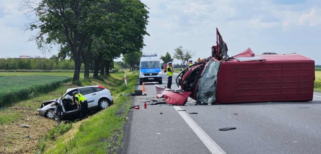 Wypadek na DK11 z udziałem mieszkańca powiatu jarocińskiego