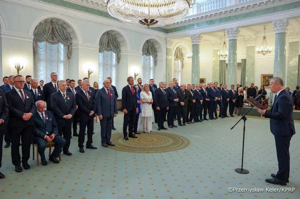 Karol Matuszak i Jan Szczerbań w gronie uhonorowanych przez Andrzeja Dudę