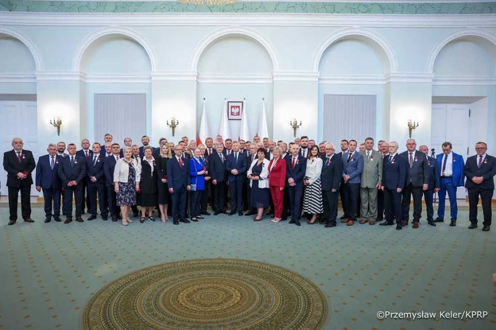 Karol Matuszak i Jan Szczerbań w gronie uhonorowanych przez Andrzeja Dudę