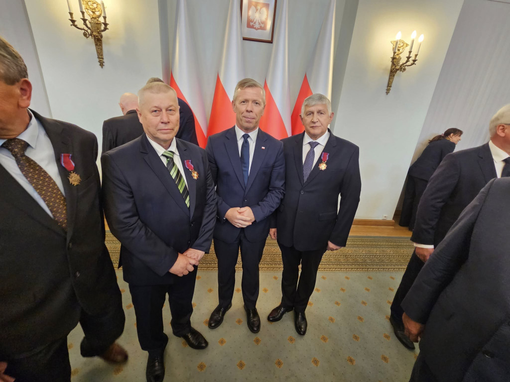 Karol Matuszak i Jan Szczerbań w gronie uhonorowanych przez Andrzeja Dudę