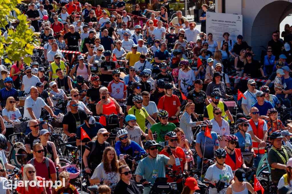 Jarocin z rekordem Polski największej orkiestry dzwonków rowerowych