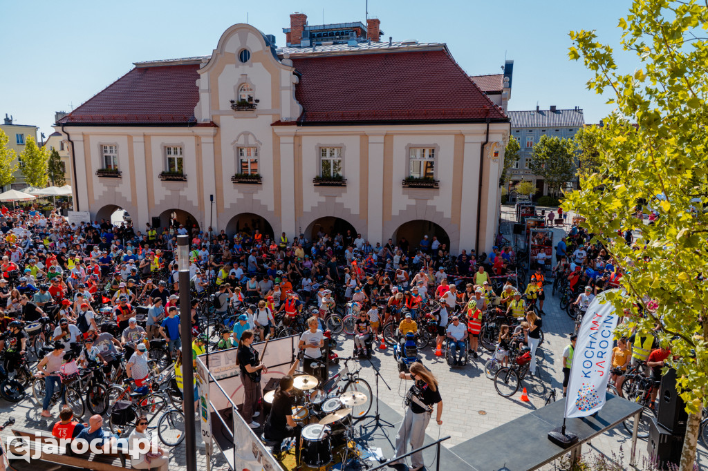 Jarocin z rekordem Polski największej orkiestry dzwonków rowerowych