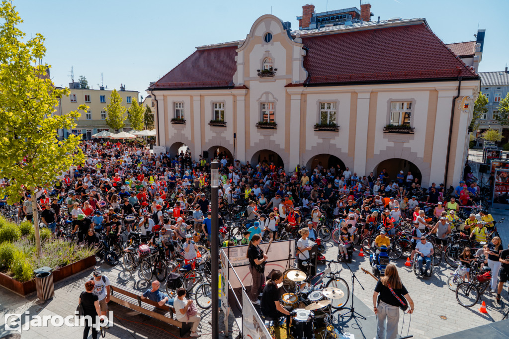 Jarocin z rekordem Polski największej orkiestry dzwonków rowerowych
