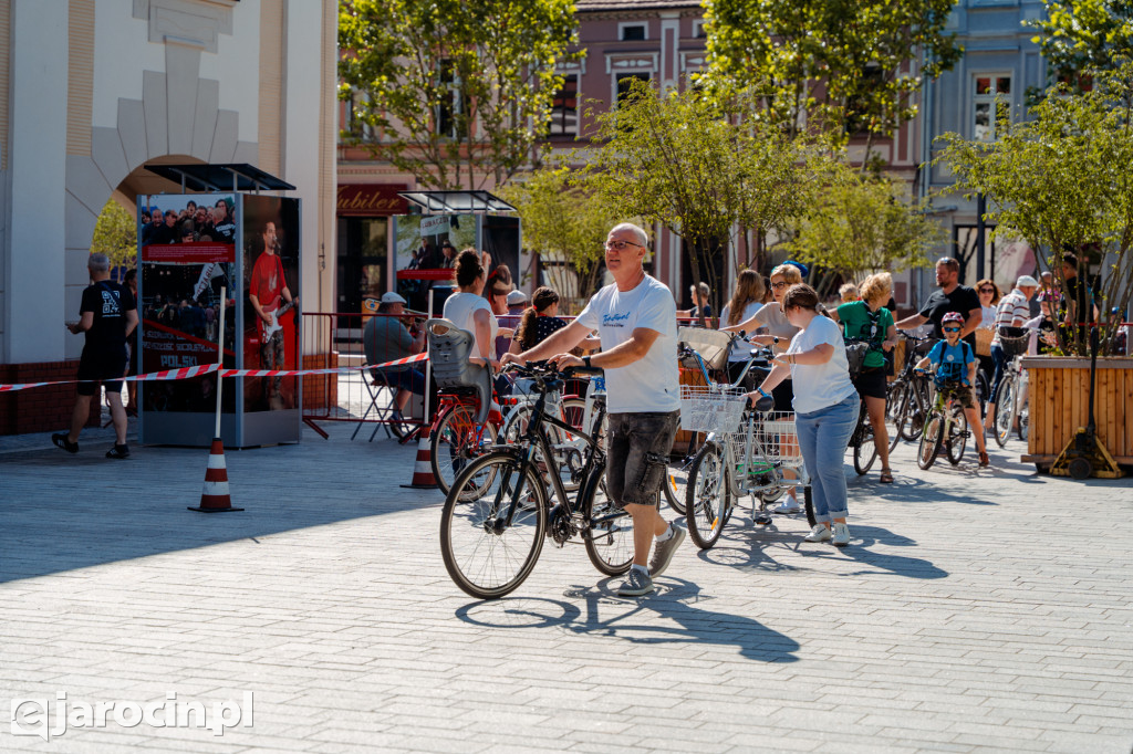 Jarocin z rekordem Polski największej orkiestry dzwonków rowerowych