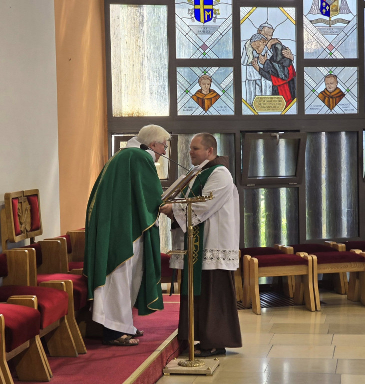 Nowe twarze i nowe funkcje w klasztorze Franciszkanów w Jarocinie