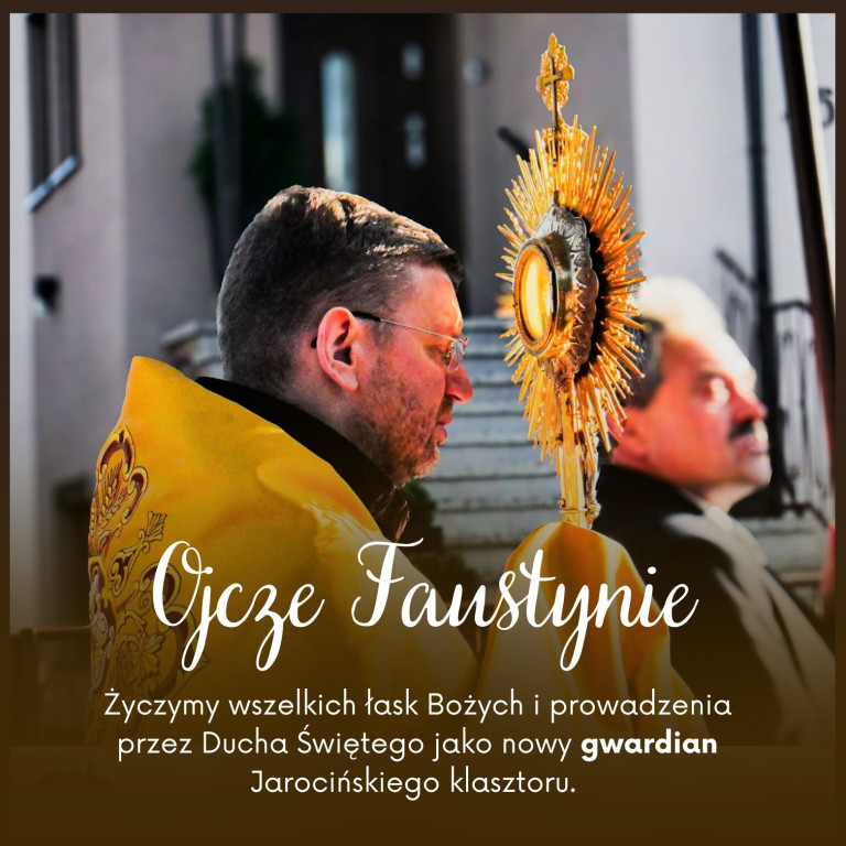 Nowe twarze i nowe funkcje w klasztorze Franciszkanów w Jarocinie