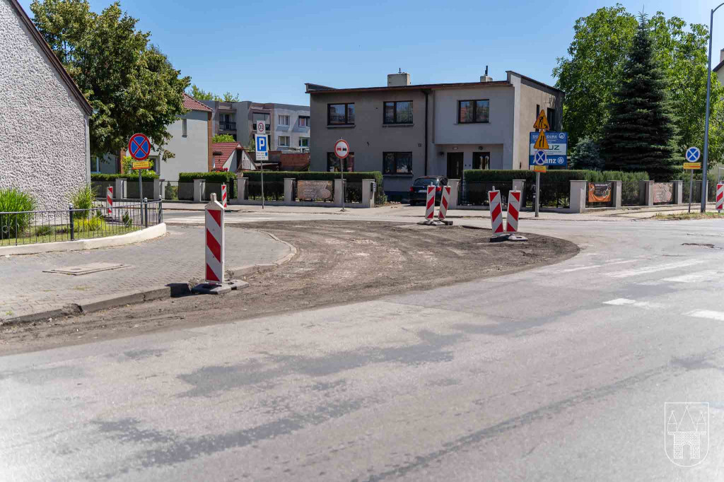 Remont chodnika na ul. Kościuszki w Jarocinie