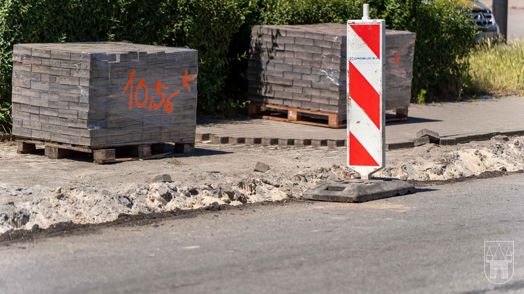 Remont chodnika na ul. Kościuszki w Jarocinie