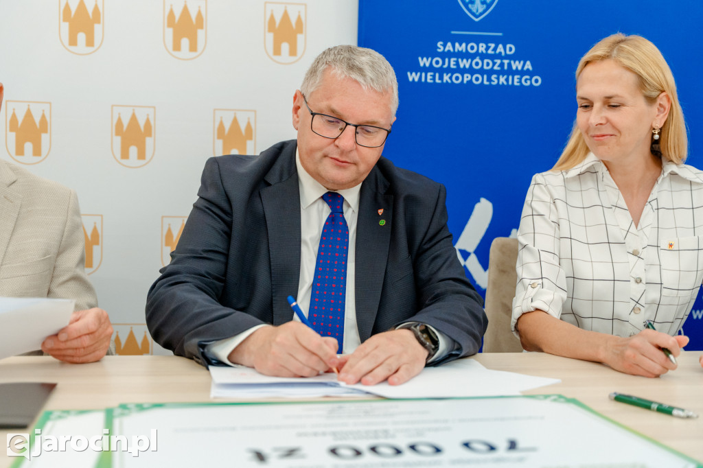 Podpisanie umów w ramach konkursu „Pięknieje Wielkopolska Wieś”