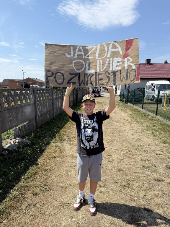 Zawodnicy Victorii w czołówce wyścigu etapowego w Wysocku Wielkim