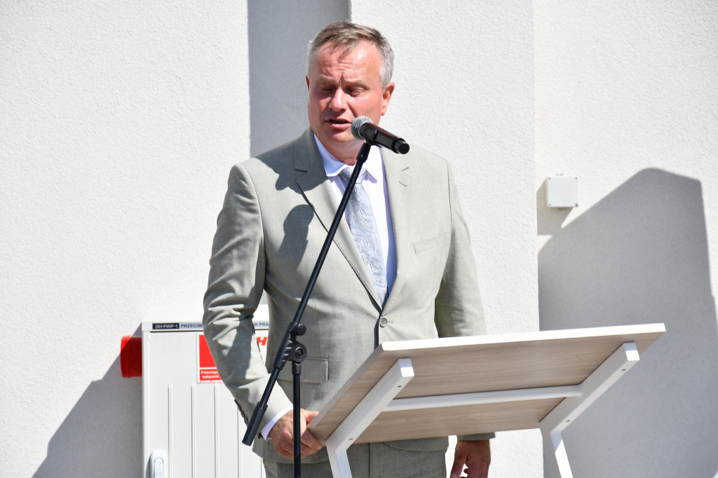 Otwarcie nowej remizy w Dobieszczyźnie
