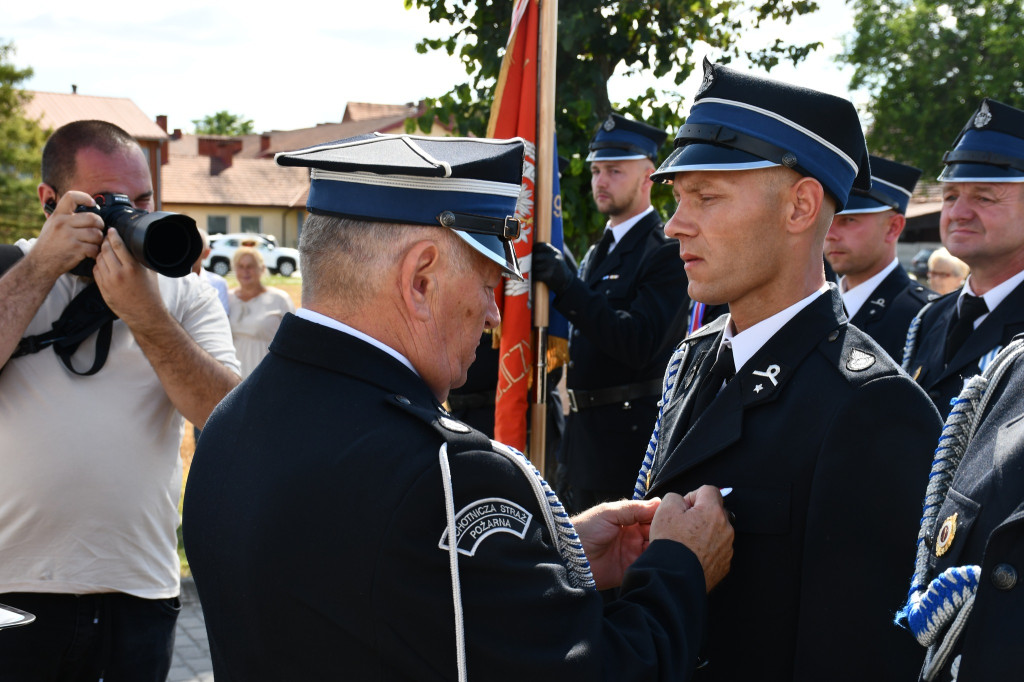 Otwarcie nowej remizy w Dobieszczyźnie