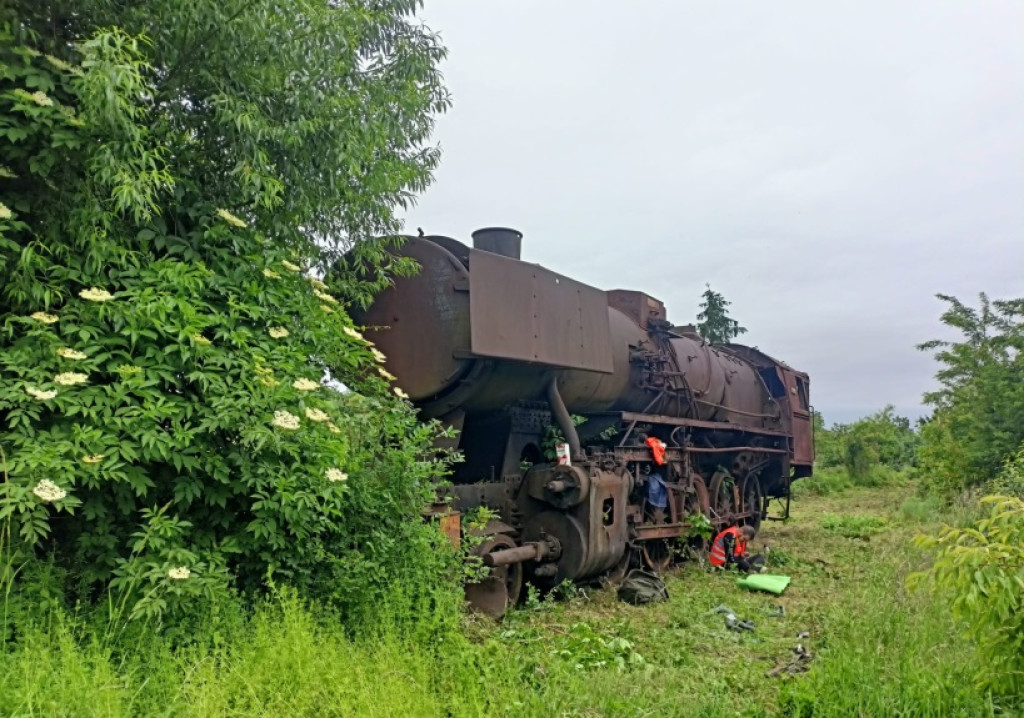 Nowa lokomotywa w Muzeum Parowozownia Jarocin