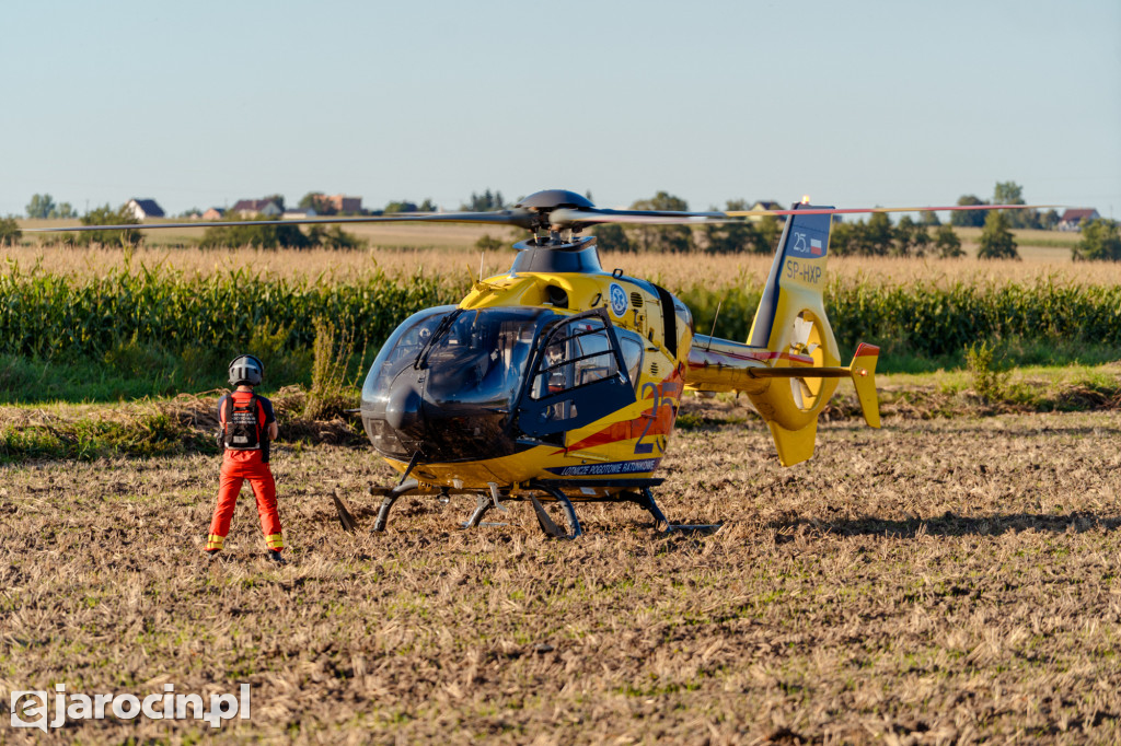 Wypadek w Radlinie