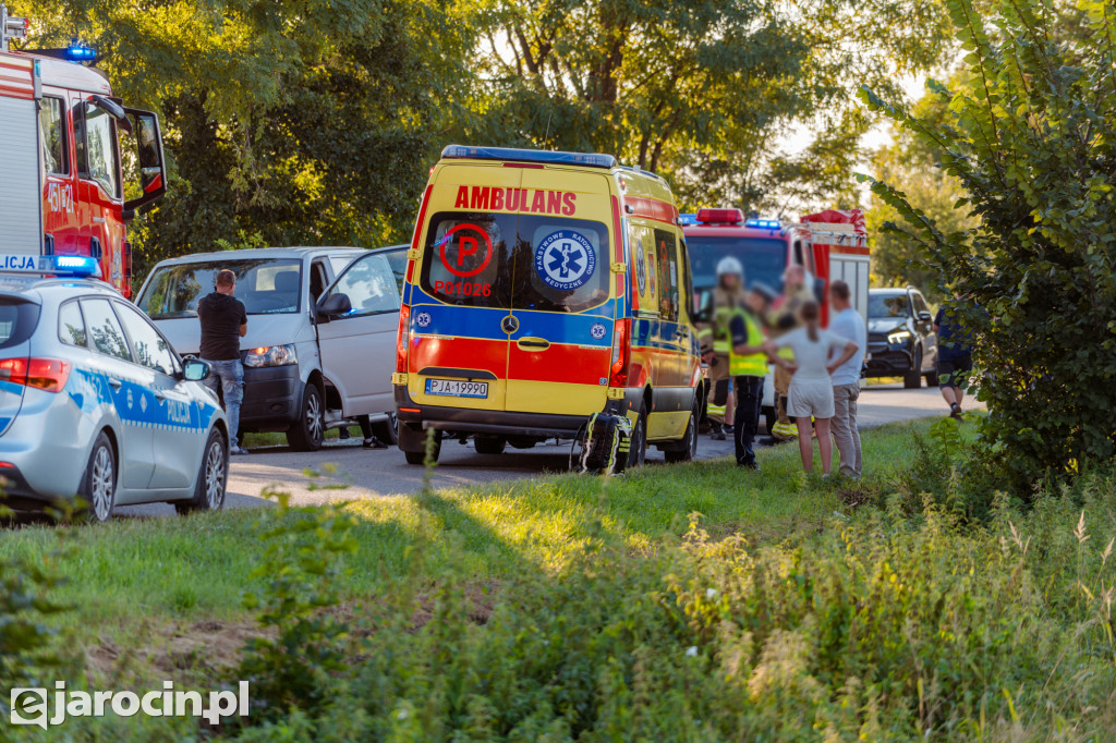 Wypadek w Radlinie