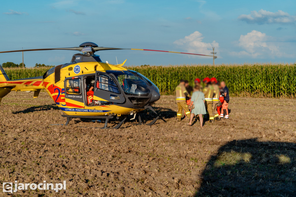 Wypadek w Radlinie