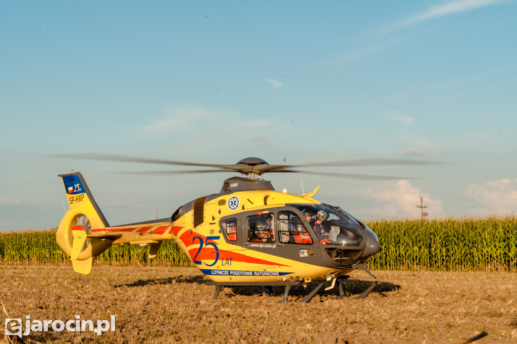 Wypadek w Radlinie