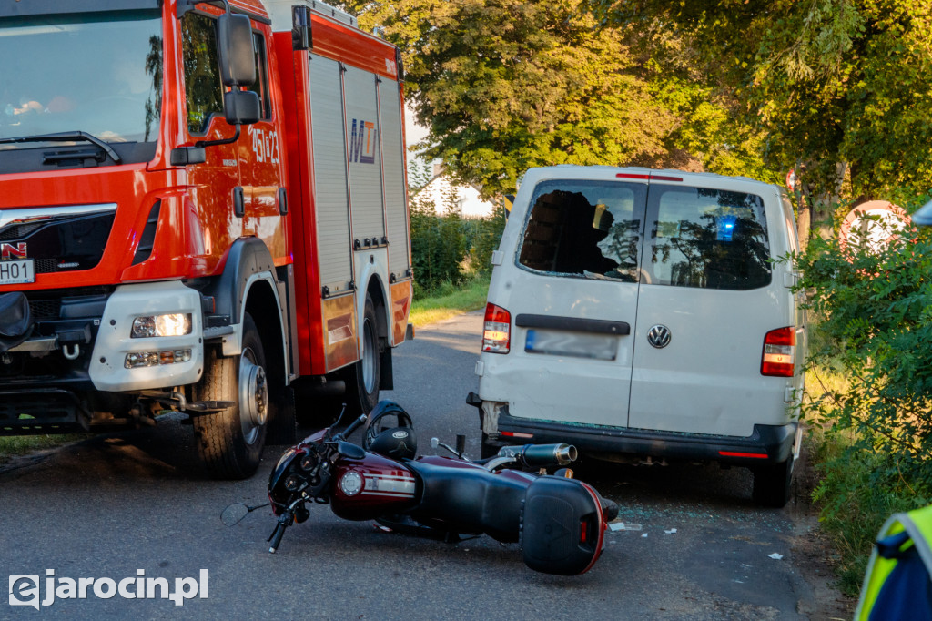Wypadek w Radlinie