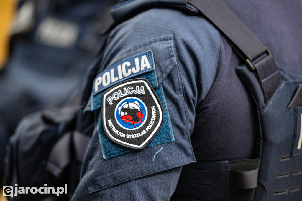 Mundurowi bawili i uczyli dzieci w Żerkowie