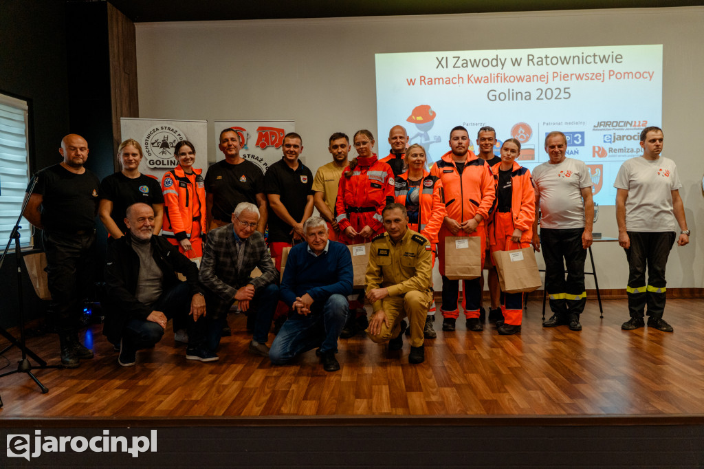 Ratownicy w akcji – XI Zawody KPP w Golinie