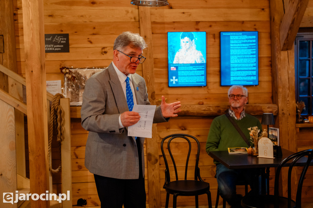 Leszek Sibilski z wizytą w Jarocinie